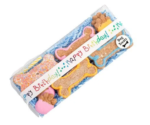 Specialty Treat - Happy Birthday - Bone Box - Dog Treat - USA