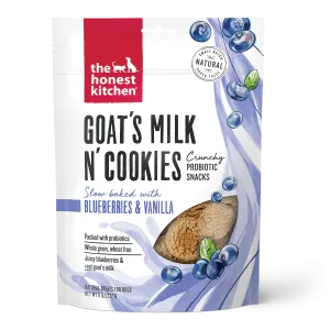 The Honest Kitchen Goat's Milk N' Cookies Blueberries & Vanilla Dog Treats