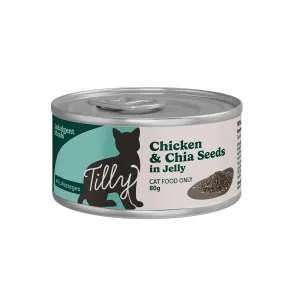 Tilly Indulgent Meals Chicken & Chia Seeds in Jelly Wet Cat Food 80g