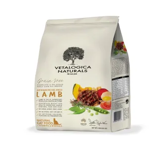 Vetalogica Naturals Grain Free Lamb Dry Cat Food 3kg