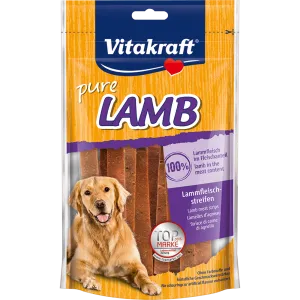 Vitakraft Dog Treats Lamb Meat Strips 80g