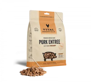 Vital Essentials Vital Cat Pork Mini Nibs Freeze Dried Cat Food