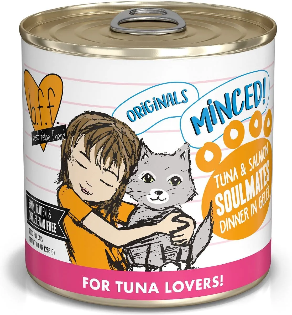 Weruva BFF Tuna & Salmon Soulmates Canned Cat Food