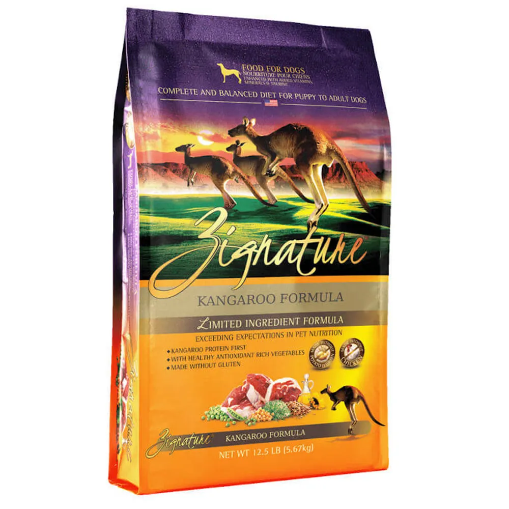 Zignature Dog Kangaroo Formula 25lb