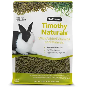 ZuPreem Timothy Naturals Premium Adult Rabbit Food